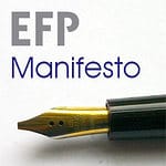 Link zum EFP Manifest | Sign the Manifesto
