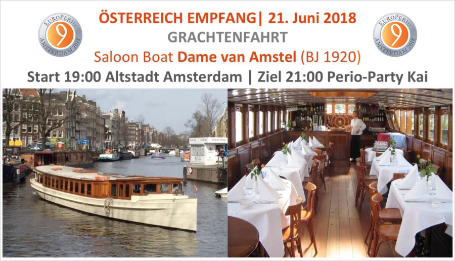 Einladung – Österreich Empfang – EuroPerio9 Amsterdam