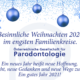 Besinnliche Weihnachten im engsten Familienkreise