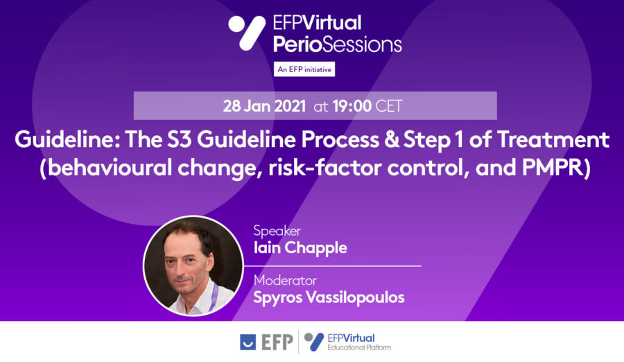 EFP – Upcoming Webinar “The S3 Guideline Process” – 28.01.21