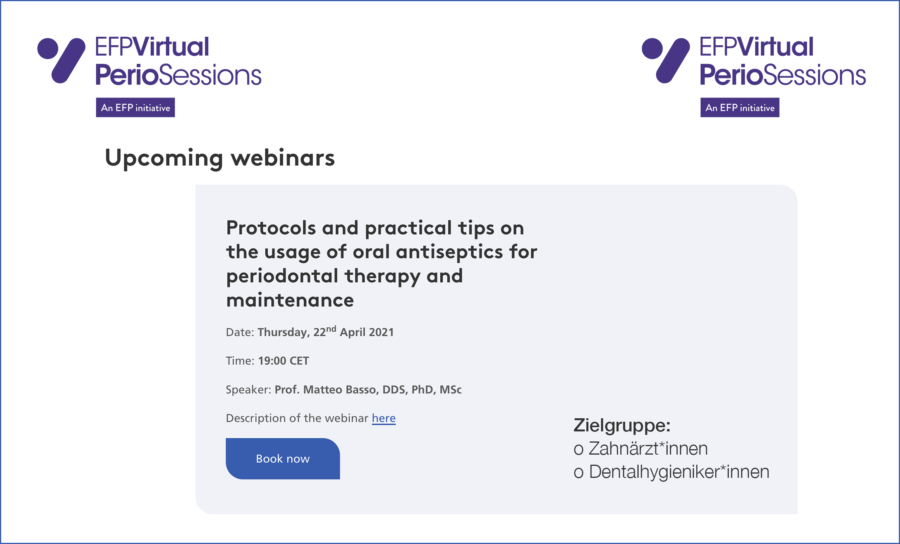 EFPVirtual-PerioSessions: Ist CHX noch aktuell?