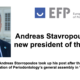 Andreas Stavropoulos is new president of the EFP