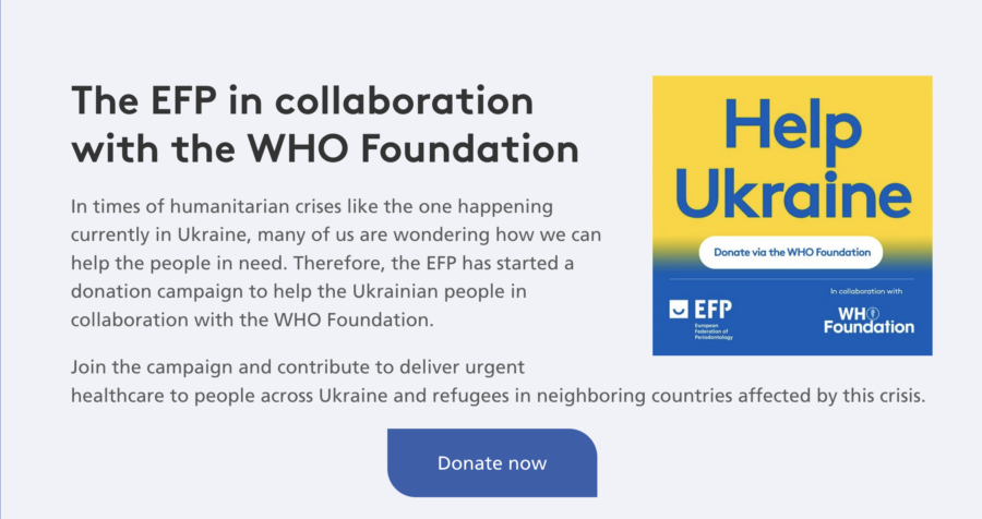 Ukraine Hilfe – Spendenaktion EFP & WHO